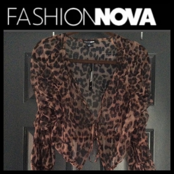 NWT Fashion Nova Mesmerized Mesh Top - Picture 4 of 8